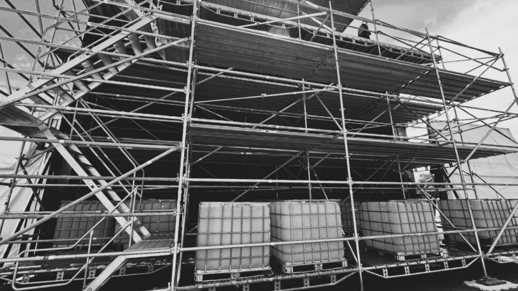 Broadcast and event scaffolding structure
